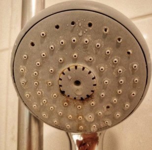 What can cause my shower not to push out water?