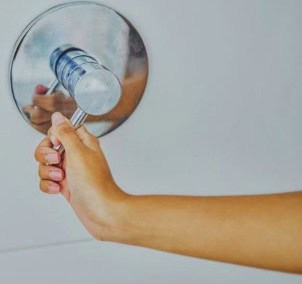 Why is there no water when I turn on my shower?