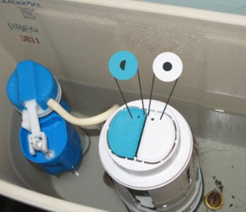 Glacier Bay toilet not flushing all the way