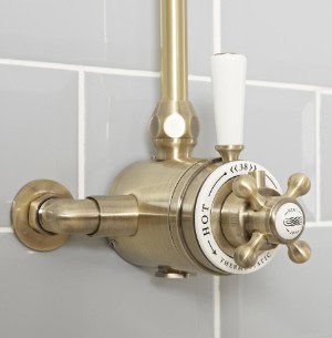 Shower valve too shallow