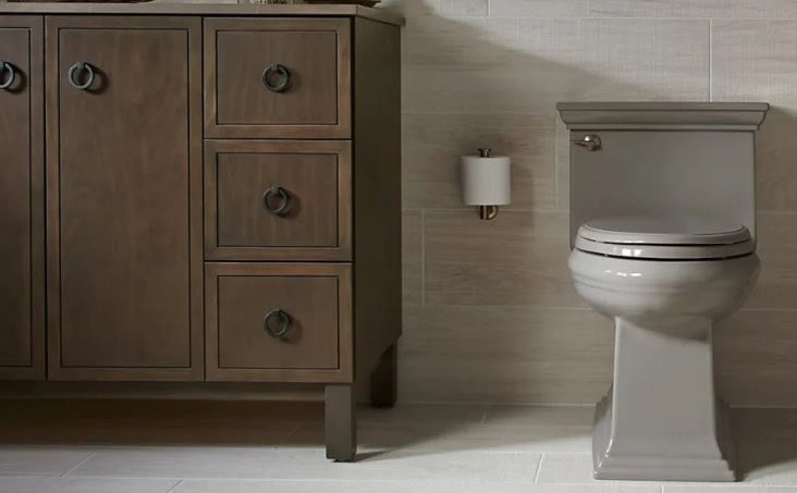 Kohler toilet leaking from bottom