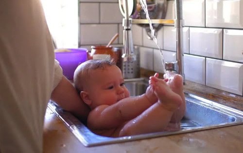 Does sink water go to sewer