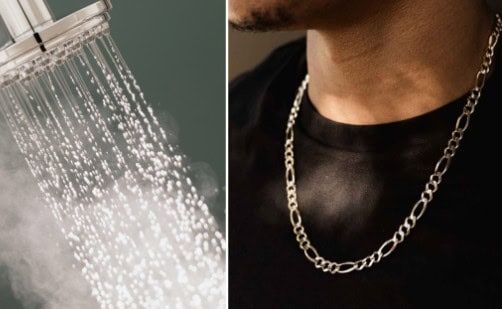 Is gold OK to shower with?