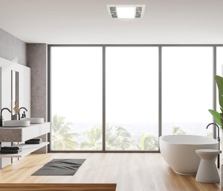 Does my bathroom vent go outside?