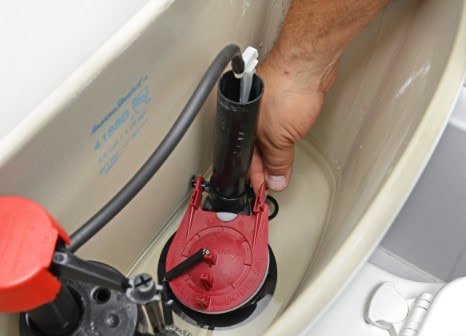 Replace American Standard toilet flapper