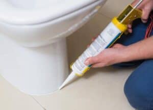 White Or Clear Caulk Around Toilet?