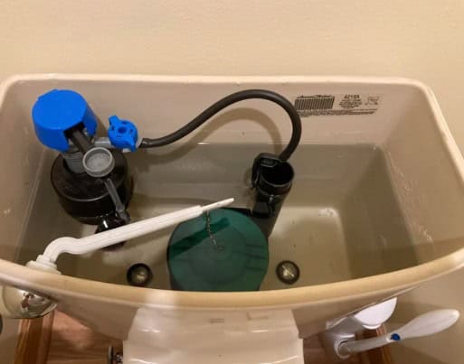 How do you increase the flush power on a American Standard toilet?