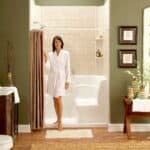 Walk In Shower With Curtain Instead Of Door