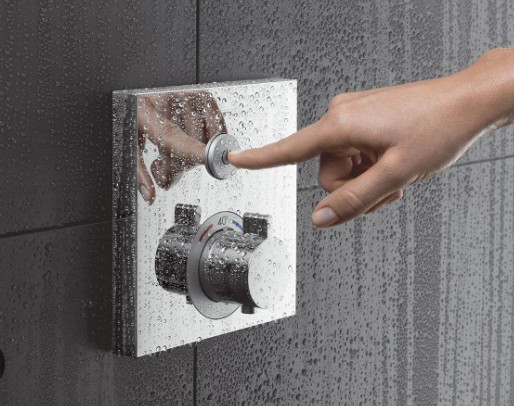 Hansgrohe shower valve leaking from wall