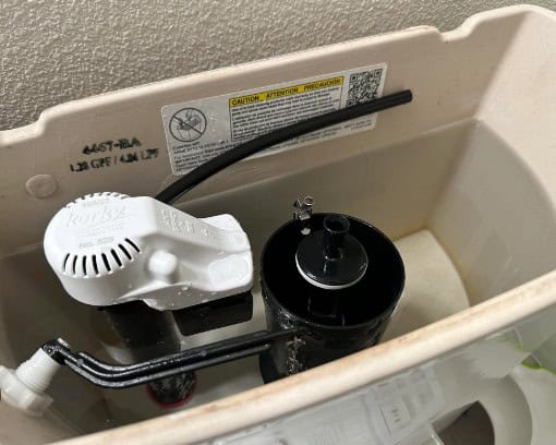 Toilet refill hose keeps coming out reddit